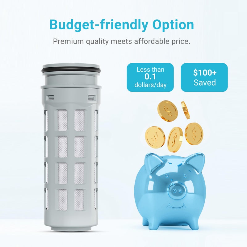 AquaCrest Replacement for Brita Stream Pitcher Water Filter, Brita OB05 Filter Pitchers and Dispensers, Pour Through Filters, Upgraded 7-stage Filters, Lasts 2 Months, by AQUA CREST (Pack of 6) - Image 3